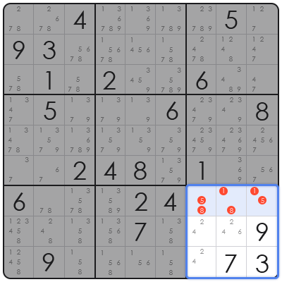 block sudoku puzzle
